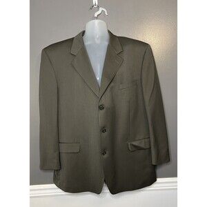 Jones New York Blazer Mens 48R Wool Blend Tailored Filene’s Classic Suit Jacket